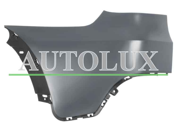 Puntera bmw x5 e70 2007-2010 trasera / imprimada / izquierda.  Referencia OE:51127179021