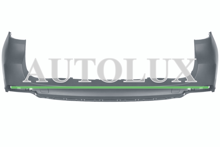 Parachoques bmw x5 f15 2013-2018 trasero / superior / imprimado.  Referencia OE:51127378570