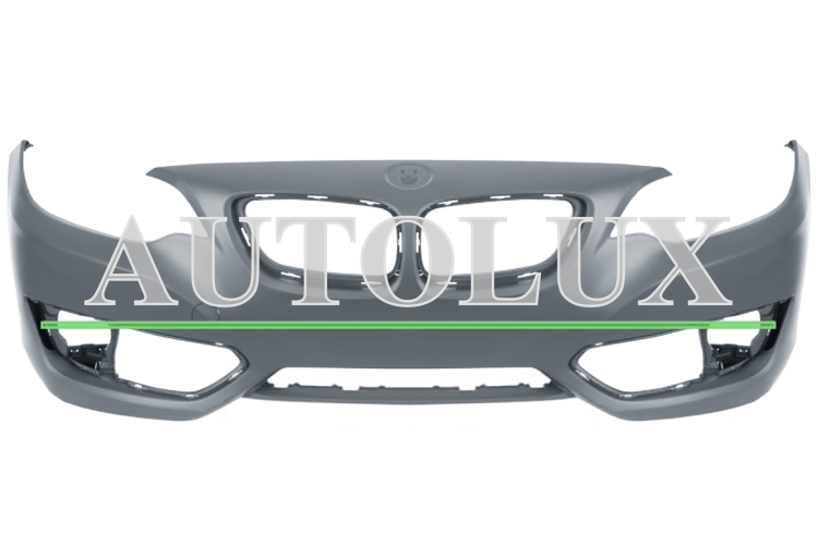 Parachoques bmw serie 2 f22-f23 2014-2017 coupe / cabrio / delantero / modelo sport / modern line / imprimado.  Referencia OE:51117390316