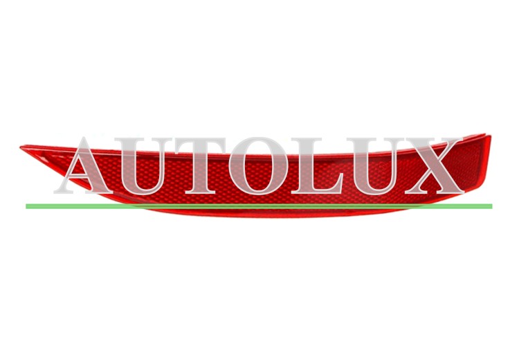 Piloto trasero bmw x1 f48 2015-2019 parachoques trasero / catadioptrico / derecho.  Referencia OE:61617355548