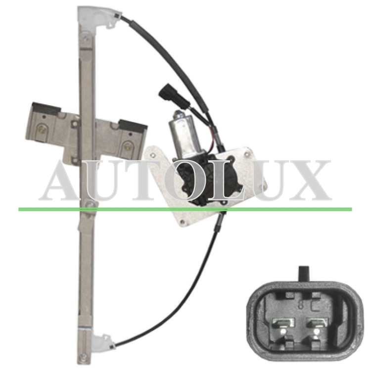 Elevalunas chrysler pt cruiser 2005-2010 electrico / con motor / 2 pins / delantero izquierdo