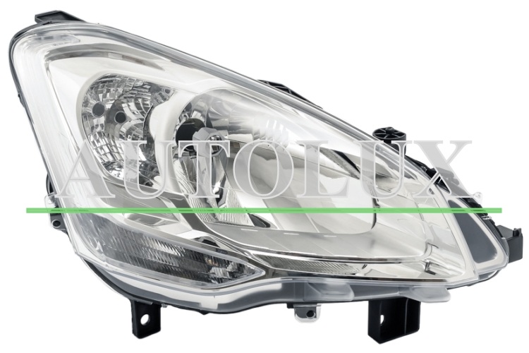 Faro delantero peugeot partner 2015-2018 modelo cargo / derecho.  Referencia OE:6206K6