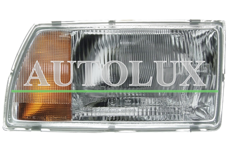 Faro delantero citroen c15 1984-1988 ambar / derecho.  Referencia OE:95653142