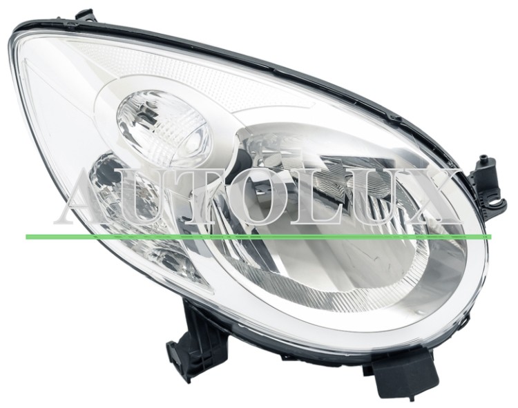 Faro delantero citroen c1 2006-2009 con motor / derecho.  Referencia OE:620672