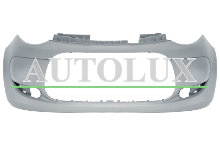 Parachoques citroen c1 2009-2012 delantero / imprimado.  Referencia OE:7401SH