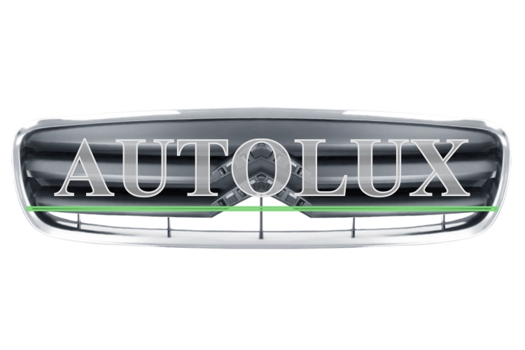 Rejilla citroen c2 2008-2010 frente / abierta / con marco cromado.  Referencia OE:7804T2