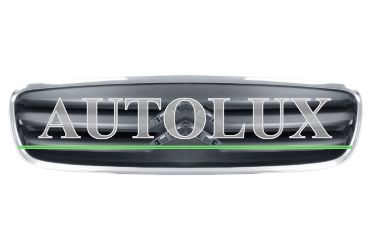 Rejilla citroen c2 2008-2010 frente / cerrada / con marco cromado.  Referencia OE:7804T3