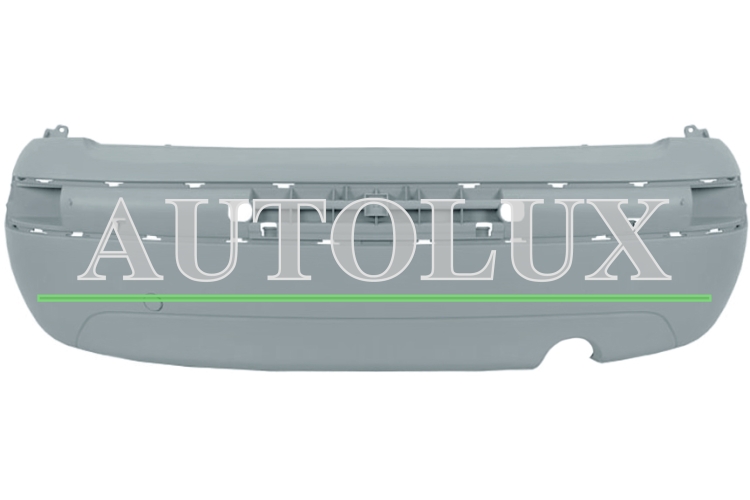 Parachoques citroen c3 2005-2009 trasero / imprimado.  Referencia OE:7410R6