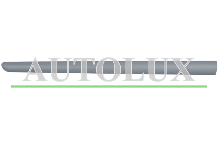 Moldura puerta citroen c3 2005-2009 delantera / imprimada / izquierda.  Referencia OE:8545X9