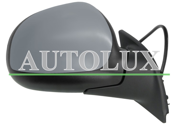 Espejo retrovisor citroen c3 2009-2009 electrico / termico / abatible electricamente / con sonda / imprimado / derecho.  Referencia OE:8154HJ