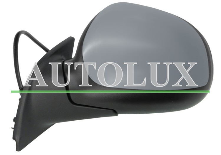 Espejo retrovisor citroen c3 2009-2009 electrico / termico / abatible electricamente / imprimado / izquierdo.  Referencia OE:8154HH