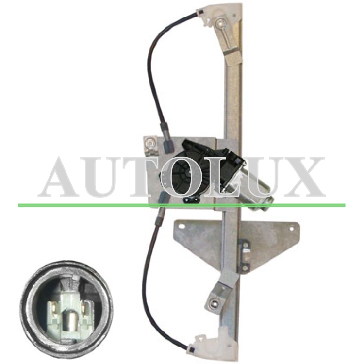 Elevalunas citroen c3 2013-2016 electrico / con motor / 2 pins / delantero derecho.  Referencia OE:9222FP