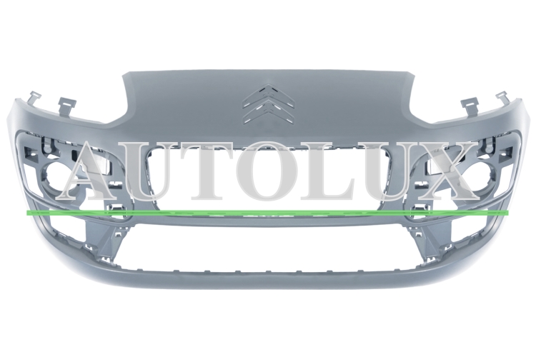 Parachoques citroen c3 picasso 2009-2012 delantero / imprimado.  Referencia OE:7401RQ