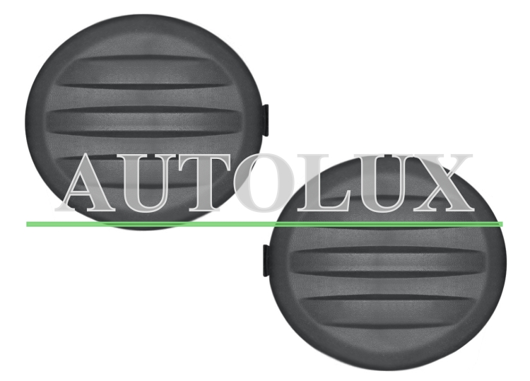 Tapas antinieblas citroen c3 picasso 2009-2012 parachoques delantero / kit / izquierda+derecha.  Referencia OE:742253