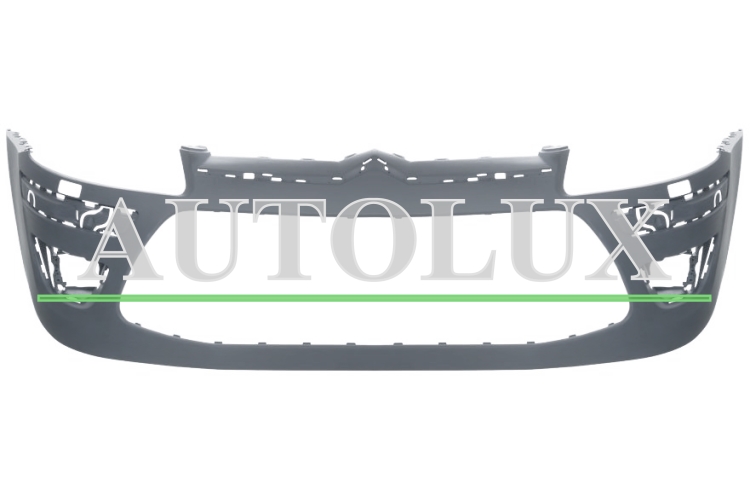 Parachoques citroen c4 2008-2010 delantero / con lavafaros / imprimado.  Referencia OE:7401QW