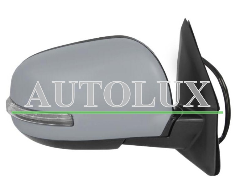 Espejo retrovisor mitsubishi asx 2017-2019 modelo con piloto intermitente / electrico / termico / abatible electricamente / imprimado / derecho.  Referencia OE:1611201480