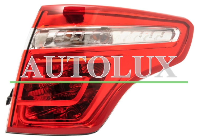 Piloto trasero citroen c4 picasso 2006-2010 exterior / derecho.  Referencia OE:6351CA