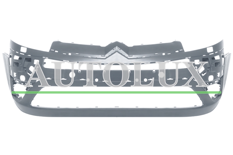 Parachoques citroen c4 grand picasso 2006-2010 delantero / con lavafaros / imprimado.  Referencia OE:7401FK