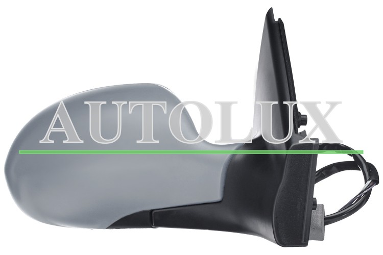 Espejo retrovisor citroen c5 2000-2005 electrico / termico / abatible electricamente / memoria / con sonda / imprimado / derecho.  Referencia OE:8149WJ