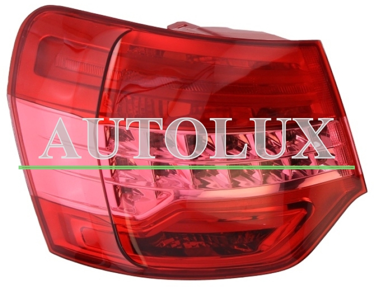 Piloto trasero citroen c5 2008-2011 4 puertas / rojo / rosa / izquierdo.  Referencia OE:6351EW