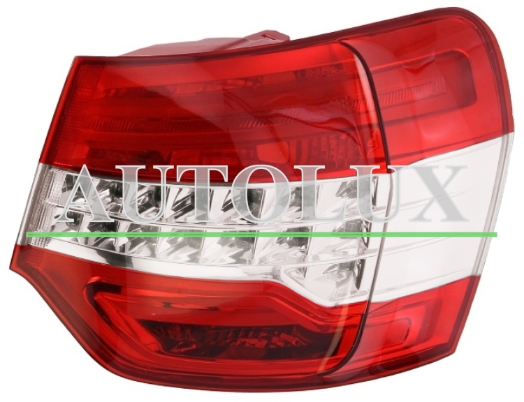 Piloto trasero citroen c5 2011-2018 4 puertas / rojo / blanco / derecho.  Referencia OE:6350EW