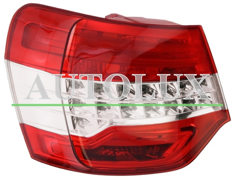 Piloto trasero citroen c5 2011-2018 4 puertas / rojo / blanco / izquierdo.  Referencia OE:6351EW