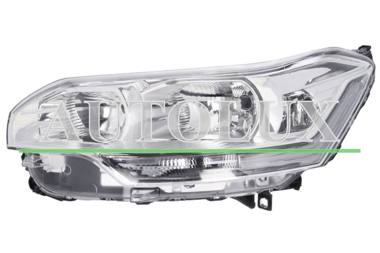 Faro delantero citroen c5 2008-2011 con motor / izquierdo.  Referencia OE:6208H8
