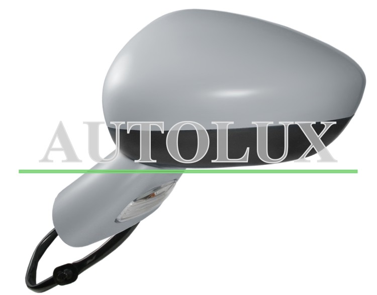 Espejo retrovisor citroen c5 2009-2018 electrico / termico / piloto intermitente / abatible electricamente / imprimado / izquierdo.  Referencia OE:8154CW