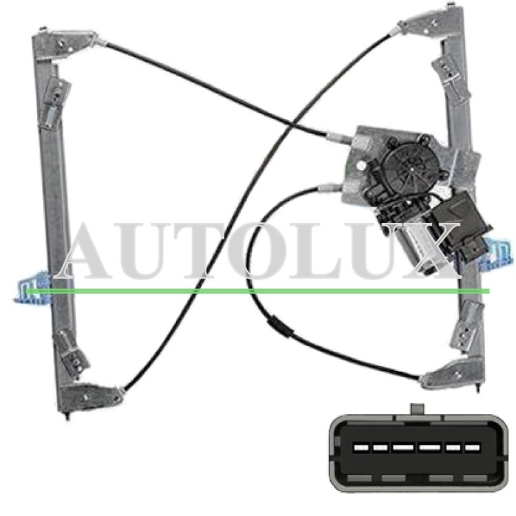 Elevalunas citroen ds3 2010-2016 electrico / con motor / confort / delantero izquierdo.  Referencia OE:9221FX