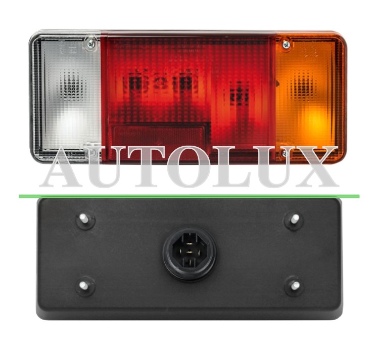 Piloto trasero peugeot boxer 1994-2002 modelo pick up / con portabombillas / derecho.  Referencia OE:6351C8