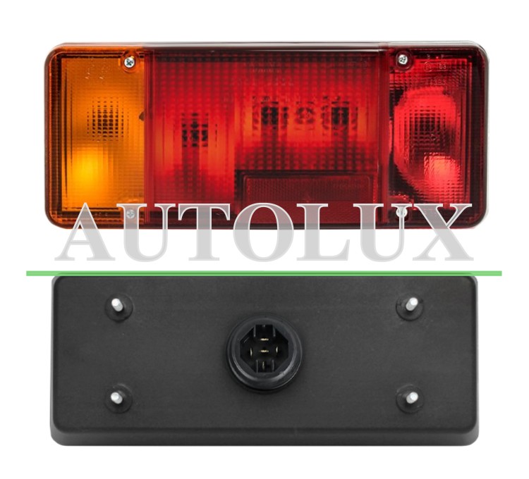 Piloto trasero peugeot boxer 2006-2012 modelo pick up / con portabombillas / izquierdo.  Referencia OE:6350C8