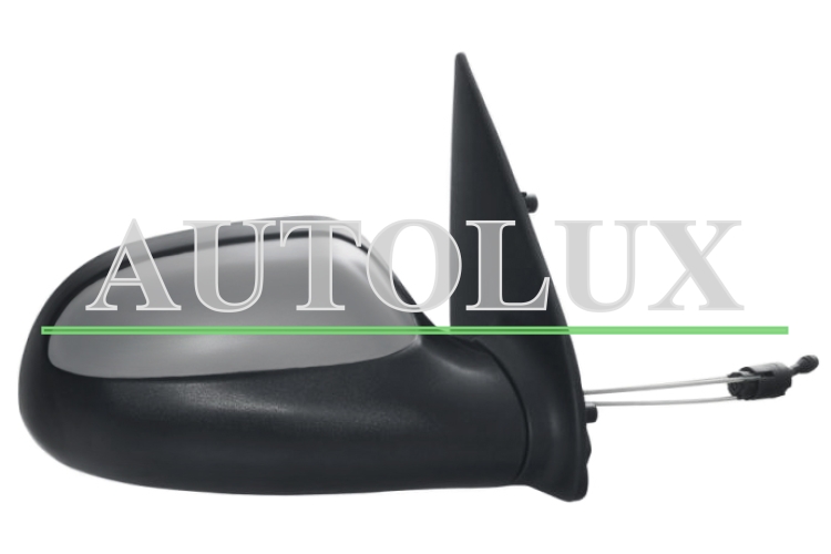 Espejo retrovisor citroen saxo 1996-1999 mecanico / imprimado / derecho.  Referencia OE:8148XJ