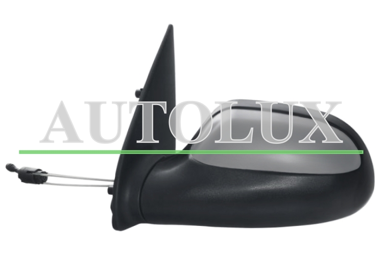 Espejo retrovisor citroen saxo 1999-2003 mecanico / imprimado / izquierdo.  Referencia OE:8148XH