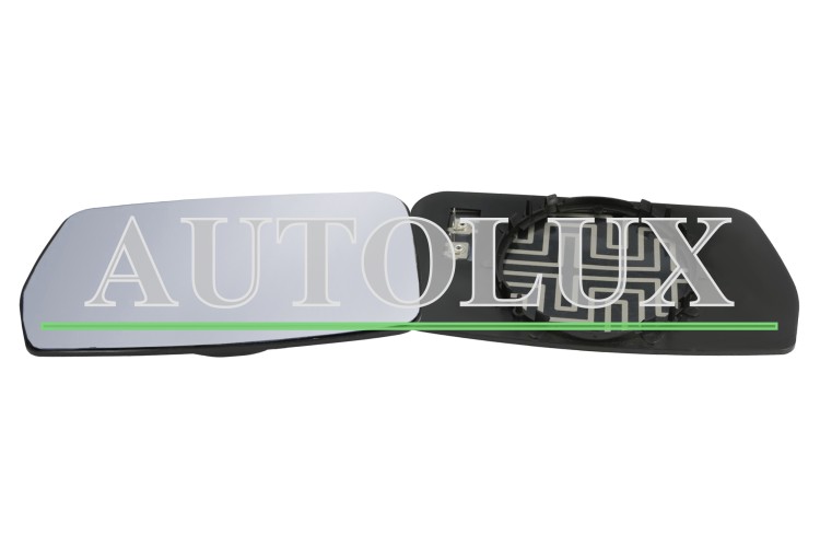 Cristal espejo retrovisor citroen xantia 1998-2002 con soporte diametro 86mm / termico / convexo / azul / izquierdo.  Referencia OE:8151AE