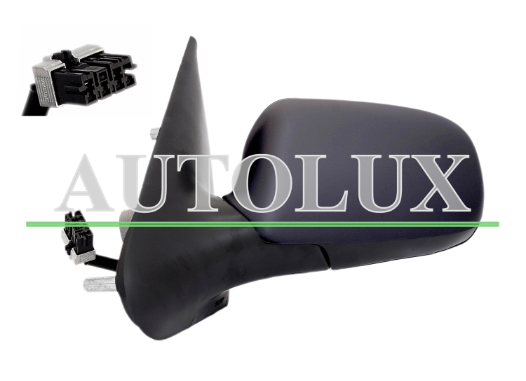 Espejo retrovisor citroen xsara 2000-2003 electrico / conector rectangular / termico / izquierdo.  Referencia OE:8148TJ