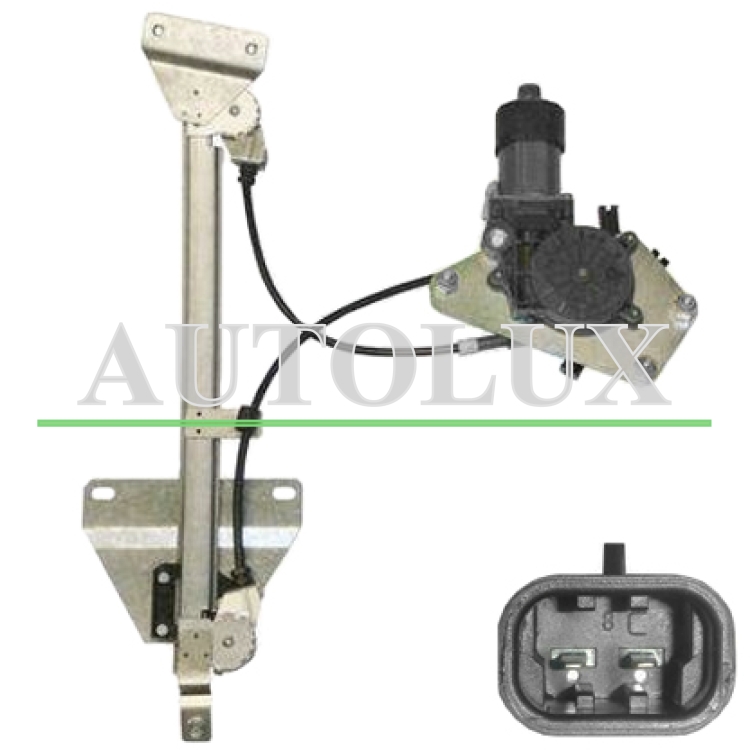 Elevalunas citroen xsara 1997-2000 5 puertas / familiar / electrico / con motor / 2 pins / trasero izquierdo.  Referencia OE:922345