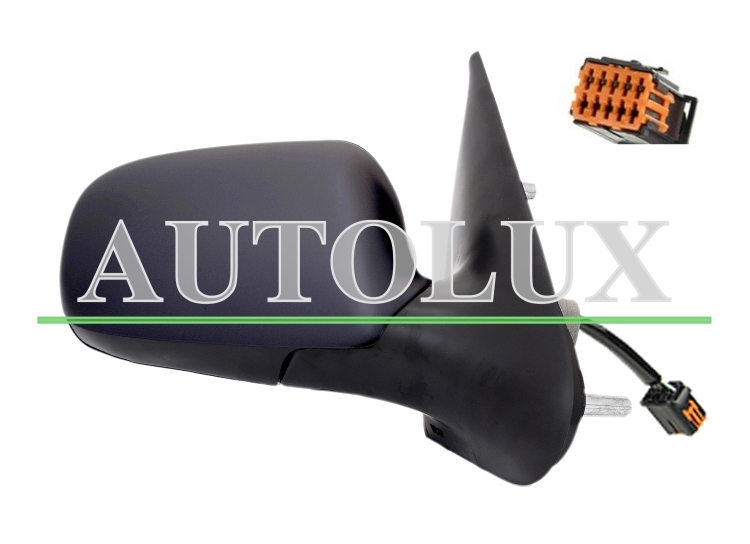 Espejo retrovisor citroen xsara 1997-2000 electrico / conector cuadrado / termico / sonda / derecho.  Referencia OE:8149X0