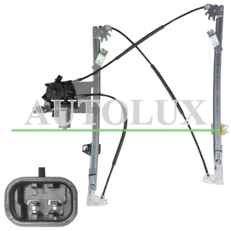 Elevalunas citroen xsara picasso 2005-2010 electrico / con motor / 2 pins / delantero derecho.  Referencia OE:9222F9