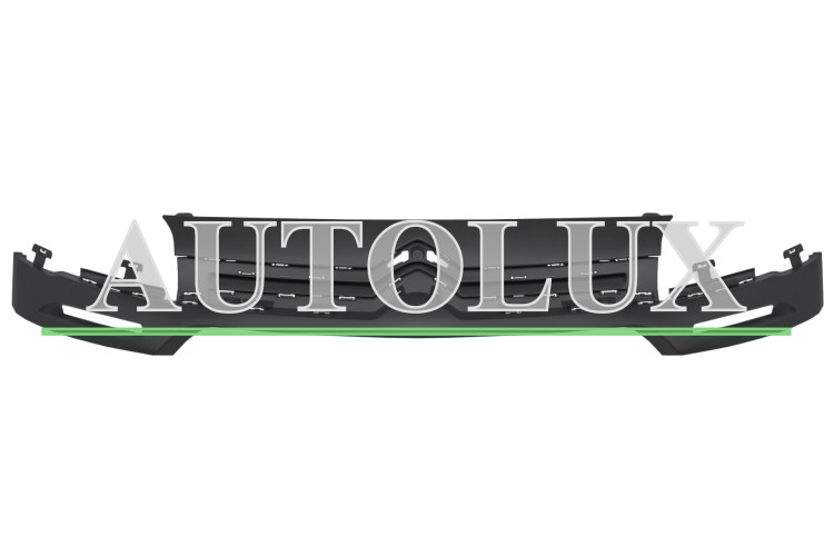 Rejilla citroen berlingo 2012-2015 frente / con agujeros luz diurna.  Referencia OE:1608354480