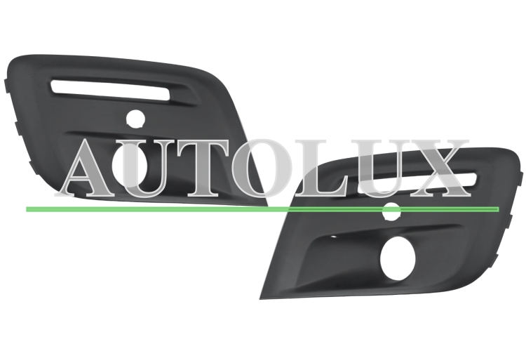 Rejillas citroen berlingo 2015-2018 parachoques delantero / con antinieblas / con sensor / kit / izquierda+derecha.  Referencia OE:1613564780