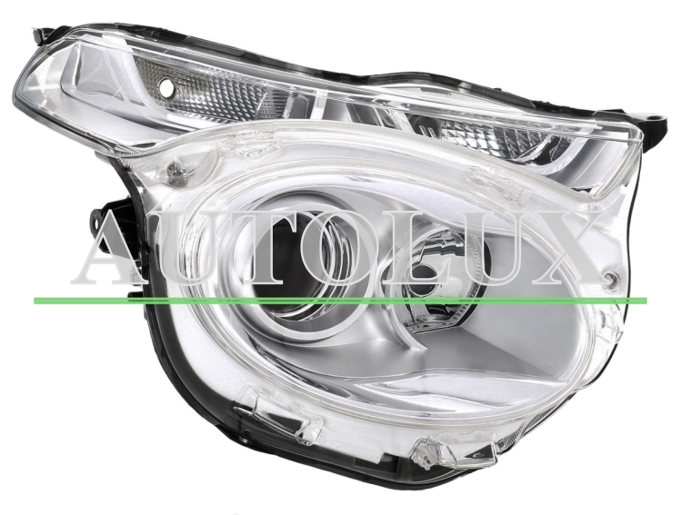 Faro delantero citroen c1 2014-2022 derecho.  Referencia OE:B000863480