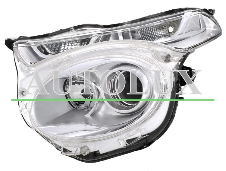 Faro delantero citroen c1 2014-2022 izquierdo.  Referencia OE:B000864080