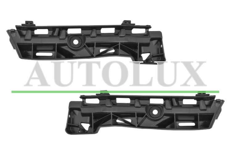 Soportes parachoques citroen c1 2014-2022 trasero / kit / izquierdo+derecho.  Referencia OE:1612383180