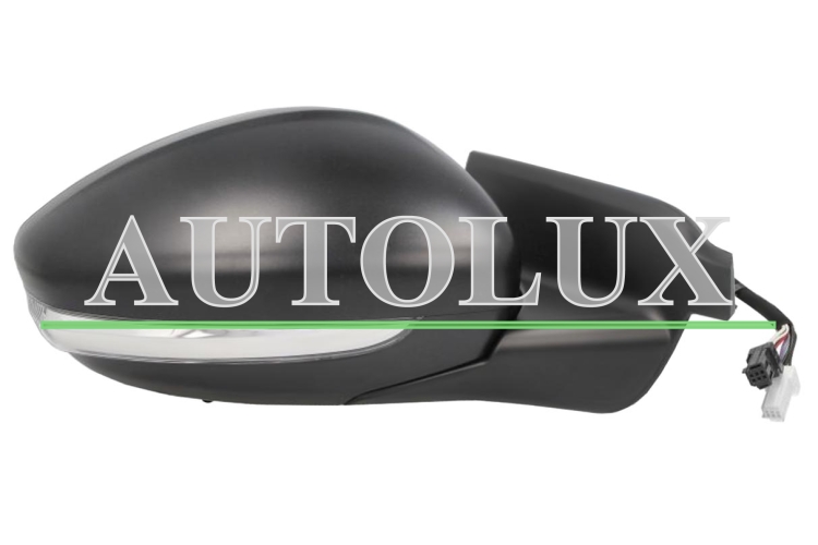 Espejo retrovisor citroen c4 cactus 2018-2020 electrico / termico / piloto intermitente / sonda / derecho.  Referencia OE:98240810XT