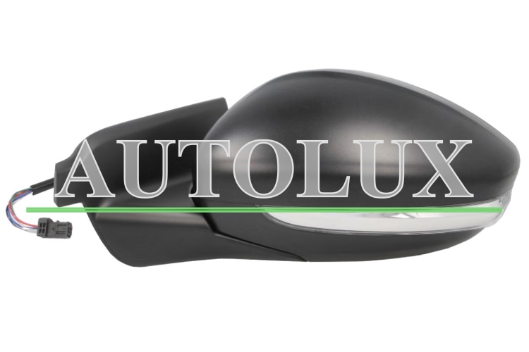 Espejo retrovisor citroen c4 cactus 2018-2020 electrico / termico / piloto intermitente / izquierdo.  Referencia OE:16075127XT