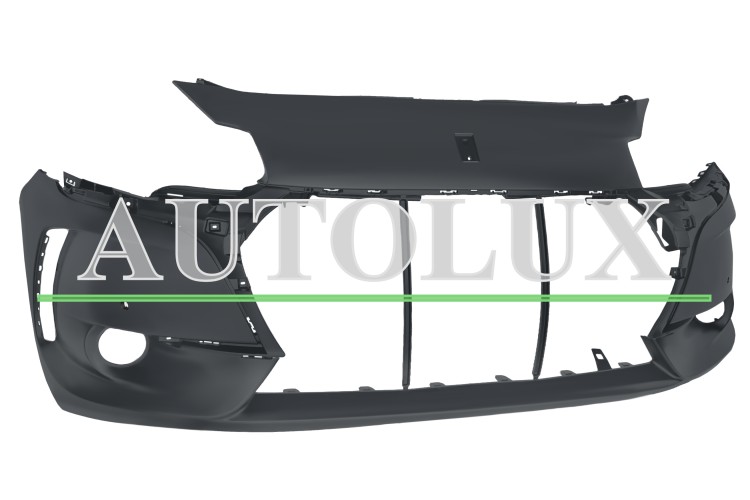 Parachoques citroen ds3 2016-2019 delantero / con sensor / imprimado.  Referencia OE:1614450780