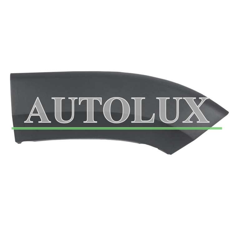 Moldura aleta peugeot boxer 2014-> delantera / parte delantera / heavy / gris / derecha.  Referencia OE:1612583580