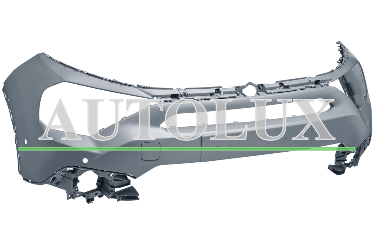 Parachoques citroen c4 2020-> delantero / superior / con 4 sensor / imprimado.  Referencia OE:167761101T