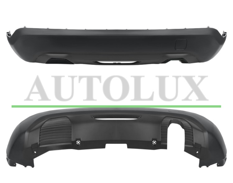 Spoiler citroen c4 2020-> parachoques trasero / escape simple.  Referencia OE:16776106XT
