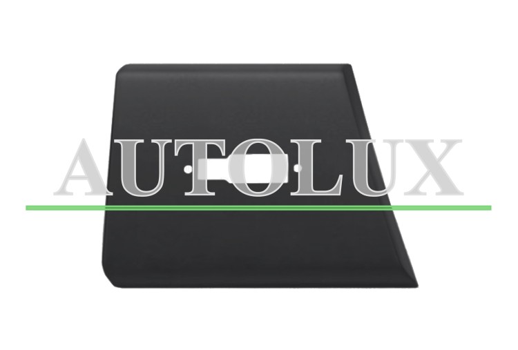 Moldura pilar peugeot boxer 2014-> delantera / con agujero piloto / negra / derecha.  Referencia OE:735760057